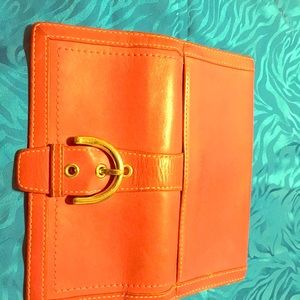 Coach Magenta Trifold wallet